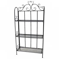 Этажерка Secret De Maison 005, сплав металла/аллюмиий, 65х26х132см, черный фото Этажерка Secret De Maison 005, сплав металла/аллюмиий, 65х26х132см, черный