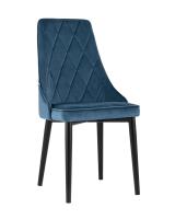 Стул Версаль велюр пыльно-синий. Фото №1