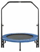 Батут ALH-120-blue, синий, черный Батут ALH-120-blue, синий, черный. Фото №1