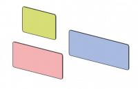 Панель настенная для кроватей Силуэт 1000. Фото №1