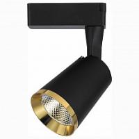 AL111, 12W, 1080 Lm, 4000К, 35 градусов, черный c золотой рамкой