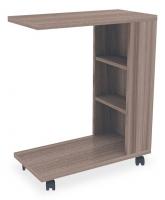 Мальта (Столик прикроватный), (602х302х766) ясень шимо темный