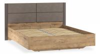 Кровать Livorno НМ 040.52, к/з Канзас 4, Софт Графит, Дуб Бунратти Кровать Livorno НМ 040.52, к/з Канзас 4, Софт Графит, Дуб Бунратти
