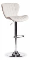 Стул барный AVIONIC (mod. KY712A) металл/экокожа, 45*53*86-107 см, белый/хром (поставляется по 2 шт) фото Стул барный AVIONIC (mod. KY712A) металл/экокожа, 45*53*86-107 см, белый/хром (поставляется по 2 шт). Фото №1