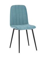 Стул Easy велюр пыльно-голубой. Фото №1
