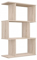 Стеллаж Polini Home Smart, древесина коричневая светлая дуб фото Стеллаж Polini Home Smart, древесина коричневая светлая дуб. Фото №2