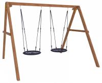Качели детские Р911-28, коричневый Качели детские Р911-28, коричневый. Фото №1