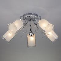 Потолочная люстра Eurosvet Renee 30122/5 хром фото Потолочная люстра Eurosvet Renee 30122/5 хром. Фото №1