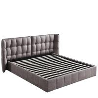 Кровать HUSK 8705 темно-бежевая с ящиком для белья Кровать HUSK 8705 темно-бежевая с ящиком для белья