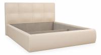 Куба Кровать 1.4 крем (экокожа) фото Куба Кровать 1.4 крем (экокожа)