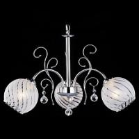 Подвесная люстра Eurosvet Lotos 30002/3 хром фото Подвесная люстра Eurosvet Lotos 30002/3 хром. Фото №1