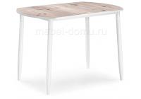 Стол деревянный раскладной Гуанг бискайская сосна / белый