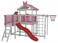 Комплекс игровой ДК5Р, розовый, серый