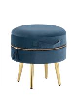 Пуф Тильда велюр сине-зеленый. Фото №1