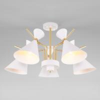 Потолочная люстра Eurosvet Apart 70114/5 белый фото Потолочная люстра Eurosvet Apart 70114/5 белый. Фото №1