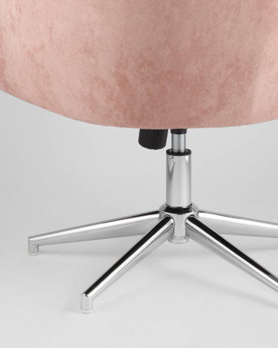 Кресло Харис пыльно-розовое. Фото №8