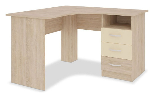 Стол компьютерный 1200 угловой Галерея дуб сонома. Фото №1