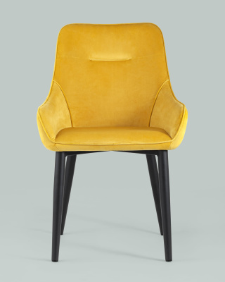 Стул Диана велюр оранжевый. Фото №5