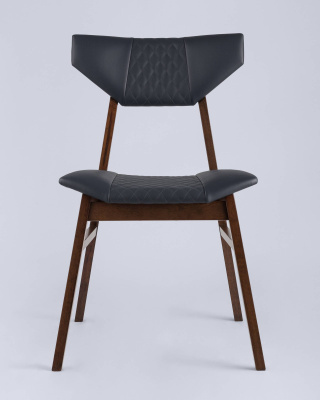 Стул обеденный TOR синий ПУ 4 шт.. Фото