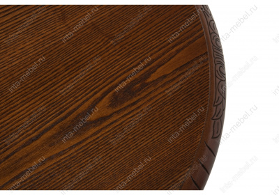 Журнальный стол Бернард орех с коричневой патиной. Фото №4