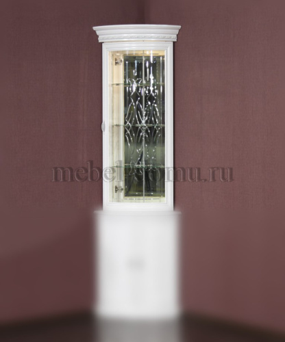 Витрина угловая Милан 6-01. Фото №1