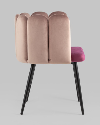 Кресло Карнавал пыльно-розовое/бордо фото Кресло Карнавал пыльно-розовое/бордо. Фото №4