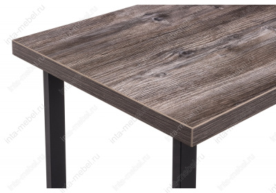 Стол Лофт дуб рошелье / черный матовый. Фото №5