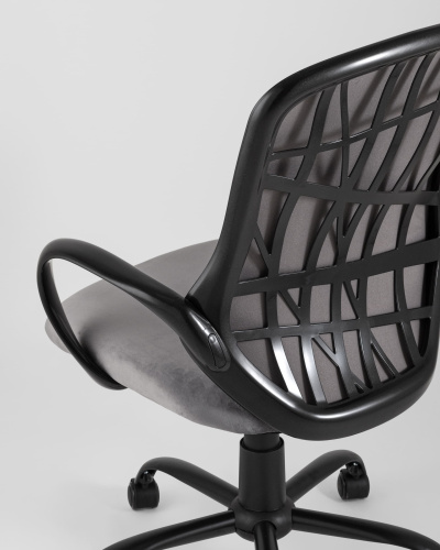 Компьютерное кресло Desert велюр серый. Фото №8