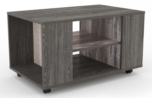 Стол журнальный Capri НМ 011.42 Бетон Пайн темный/Ясень Анкор темный (KR). Фото №1