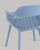 Стул Crocus с подушкой велюр голубой фото Стул Crocus с подушкой велюр голубой. Фото №9