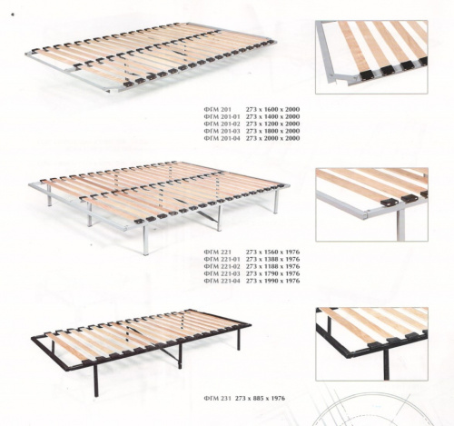 Кровать Босфор-Премиум ГМ 6233 (160). Фото №8