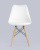Стул Eames Soft белый. Фото №5