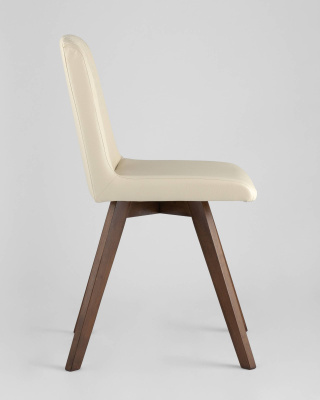 Стул MARTA PU бежевый 4 шт.. Фото №4