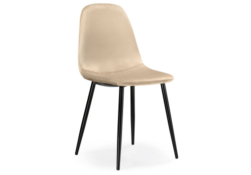 Стул Lilu dark beige / black. Фото №1