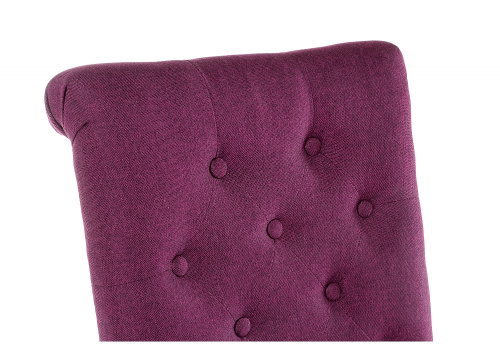 Стул деревянный Amelia dark walnut / fabric purple. Фото №9