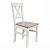 Стул "Форест" белый воск УКВ/серый ("Синди&Консолеа")