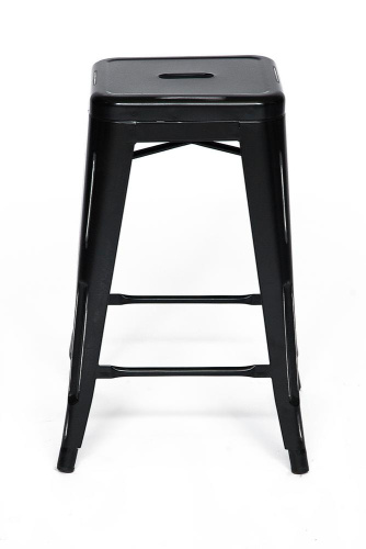 Табурет металлический Secret De Maison Loft mod. 008 Black. Фото №1