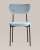 Стул Барбара велюр серо-голубой. Фото №5