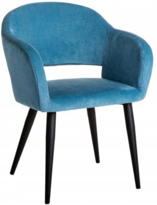 Кресло Oscar Блю/Чёрный. Фото №2