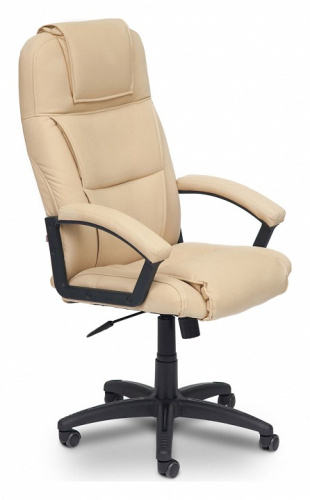 Компьютерное кресло BERGAMO кож/зам, бежевый, 36-34  id -. Фото №1