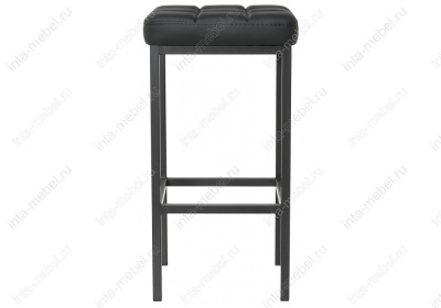 Барный стул Лофт кожзам d6 / черный матовый. Фото №3