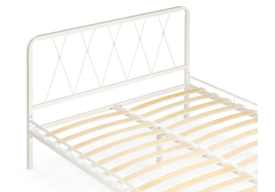 Кровать Иоханна 18 160х200 белая фото Кровать Иоханна 18 160х200 белая. Фото №4