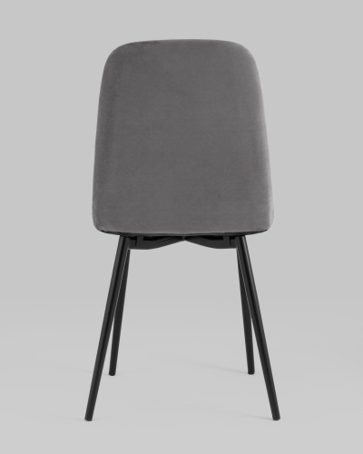 Стул Easy велюр темно-серый. Фото №6