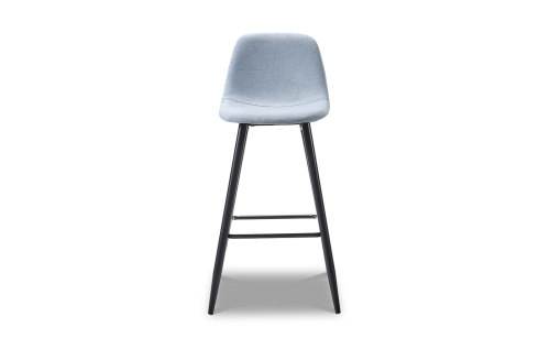 Барный стул 350B голубой/черный. Фото №10