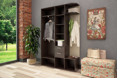 Диана СТЛ.279.01 Прихожая Венге/Дуб молочный. Фото №2