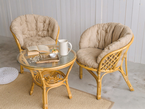 Комплект Багама Дуэт с бежевыми подушками. Фото №9