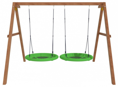 Качели детские Р911-30, коричневый фото Качели детские Р911-30, коричневый. Фото №4