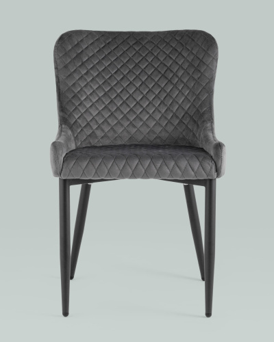 Стул Ститч велюр серый. Фото №5