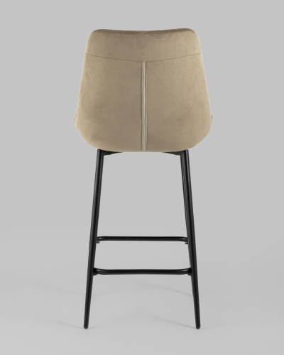 Стул полубарный Флекс велюр капучино. Фото №6