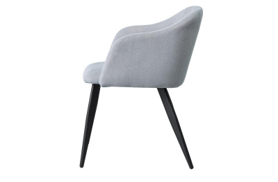 Стул DC-9505 серо-голубой/черный. Фото